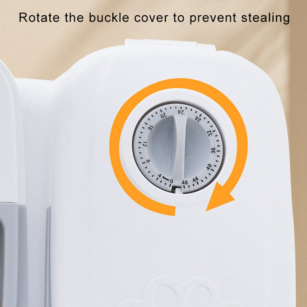 Smart Automatic Pet Feeder Timer Stainless Steel Bowl Dispenser