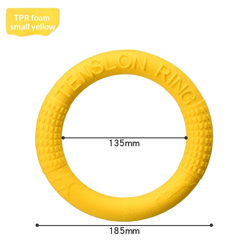 Soft Pull-Ring Flying Disc Dog Training Toy