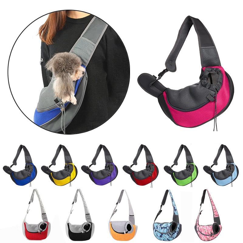Breathable Pet Carrier Sling Handbag for Small Pets