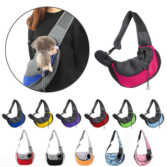 Breathable Pet Carrier Sling Handbag for Small Pets