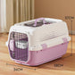 Airline Approved Pet Carrier Crate with Secure Wire Doors