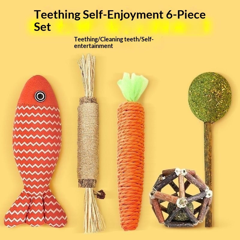 Cat Toy Gift Set Interactive Pet Supplies Collection