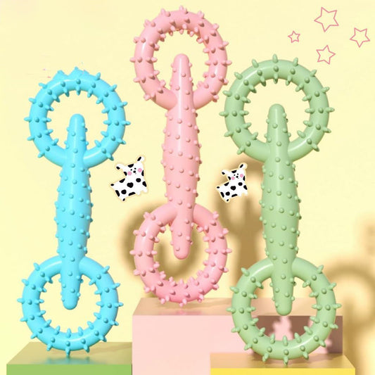 Pet Pull Ring Dog Chew Toy Durable
