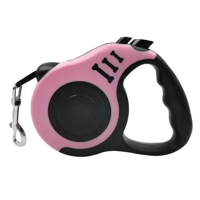 Retractable Automatic Nylon Pet Leash with Tangle-Free Design