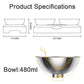 Stainless Steel Pet Feeding Bowl with Elevated Stand