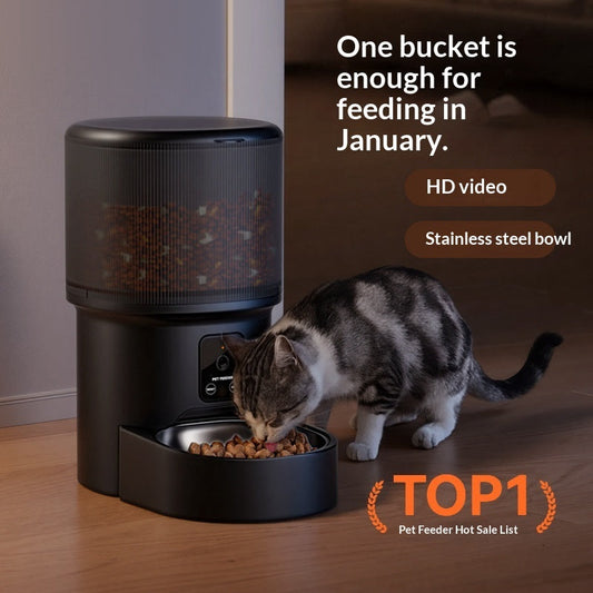 Smart Pet Feeder with Timer and Voice Control