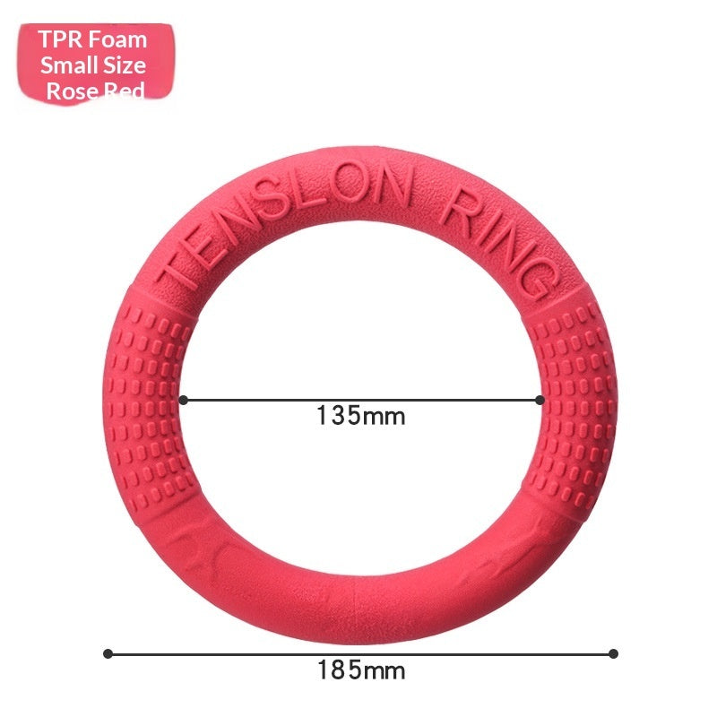 Soft Pull-Ring Flying Disc Dog Training Toy