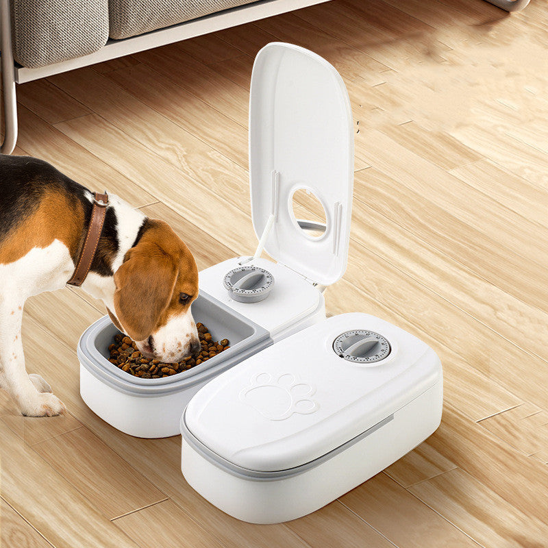 Smart Automatic Pet Feeder Timer Stainless Steel Bowl Dispenser