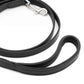 Black Padded Leather Pet Leash for Dogs