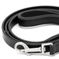 Black Padded Leather Pet Leash for Dogs