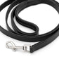 Black Padded Leather Pet Leash for Dogs