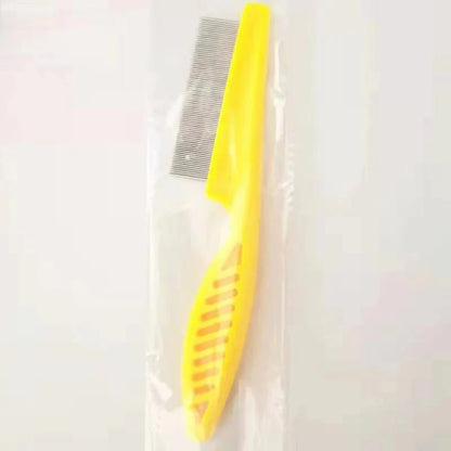 Stainless Steel Pet Flea And Shedding Comb Tool