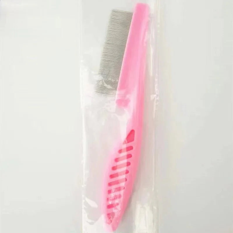 Stainless Steel Pet Flea And Shedding Comb Tool