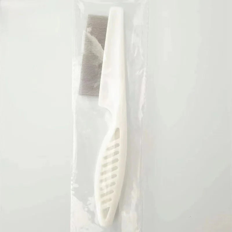 Stainless Steel Pet Flea And Shedding Comb Tool