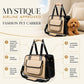 Airline Approved Fashion Pet Carrier with Storage Pouch