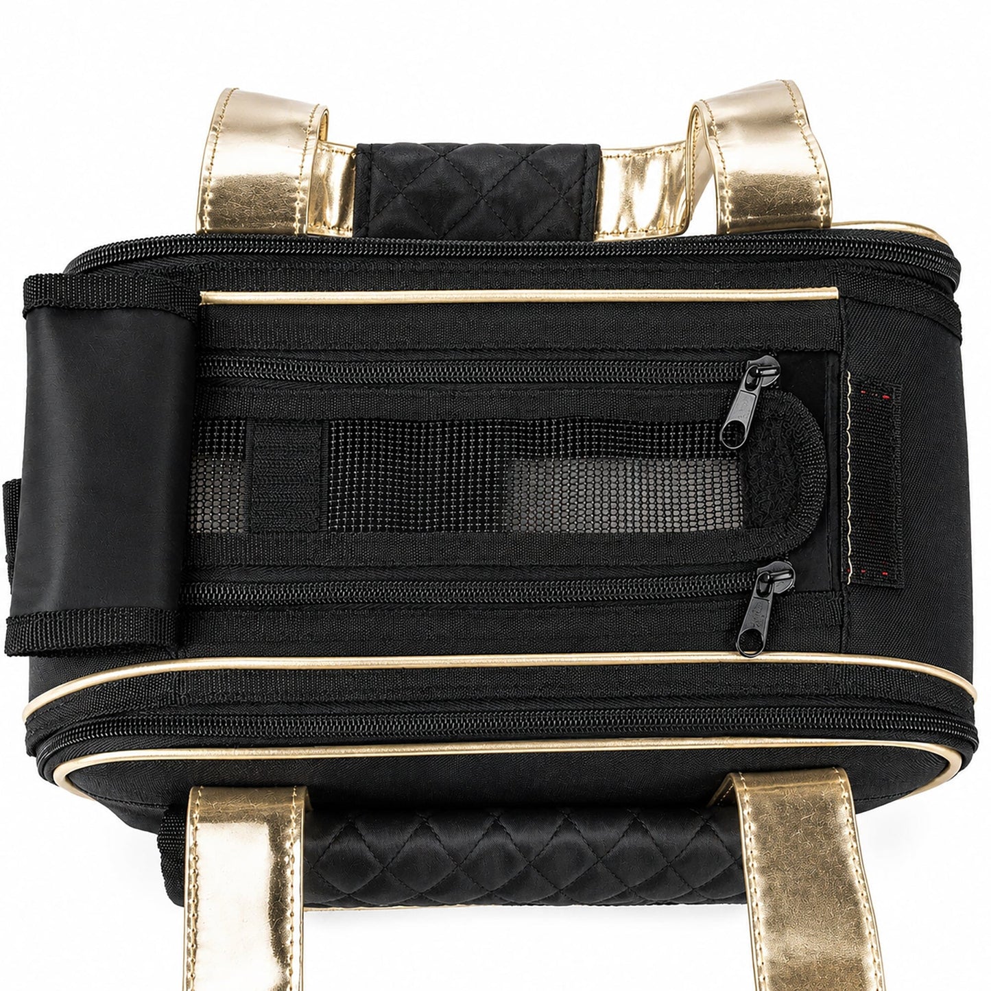 Airline Approved Fashion Pet Carrier with Storage Pouch