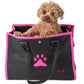 Elegant Leatherette Designer Pet Carrier Tote for Dogs